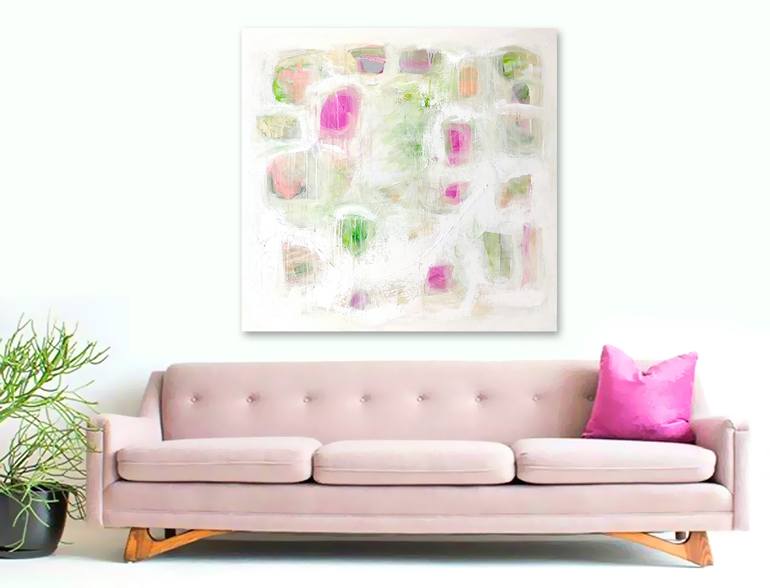 Original Abstract Expressionism Abstract Painting by Linnea Heide