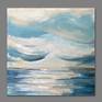 An ethereal, impressionist seascape with gold leaf accents that capture and play with the light. Positively dreamy.

12" x 12" x .675" acrylic on gallery-wrapped canvas w/staples in the back.