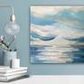 An ethereal, impressionist seascape with gold leaf accents that capture and play with the light. Positively dreamy.

12" x 12" x .675" acrylic on gallery-wrapped canvas w/staples in the back.