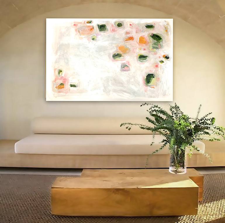 Original Abstract Expressionism Abstract Painting by Linnea Heide