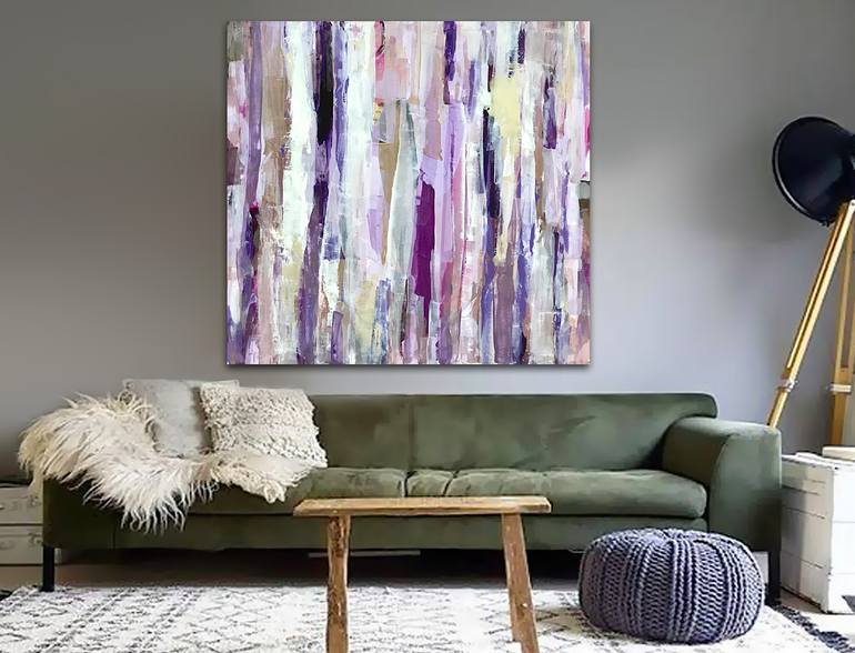 Original Abstract Expressionism Abstract Painting by Linnea Heide