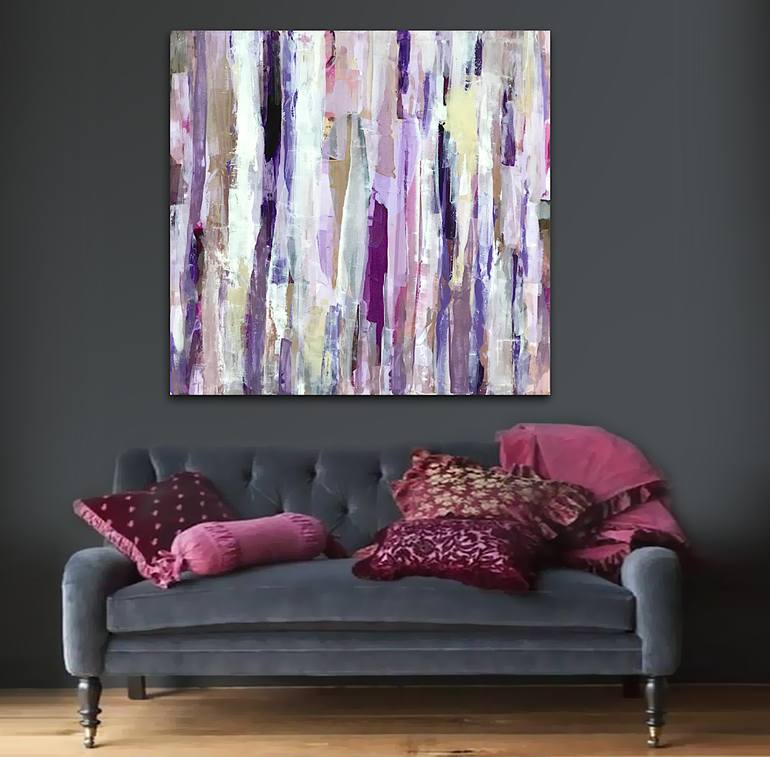 Original Abstract Expressionism Abstract Painting by Linnea Heide