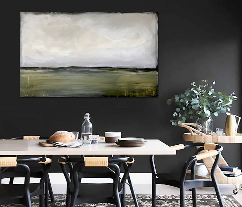 Original Abstract Landscape Painting by Linnea Heide