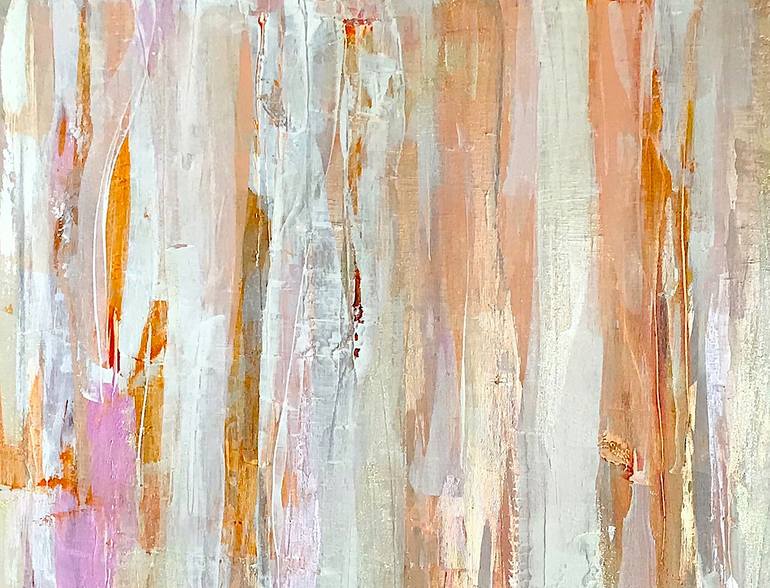 Original Abstract Expressionism Abstract Painting by Linnea Heide