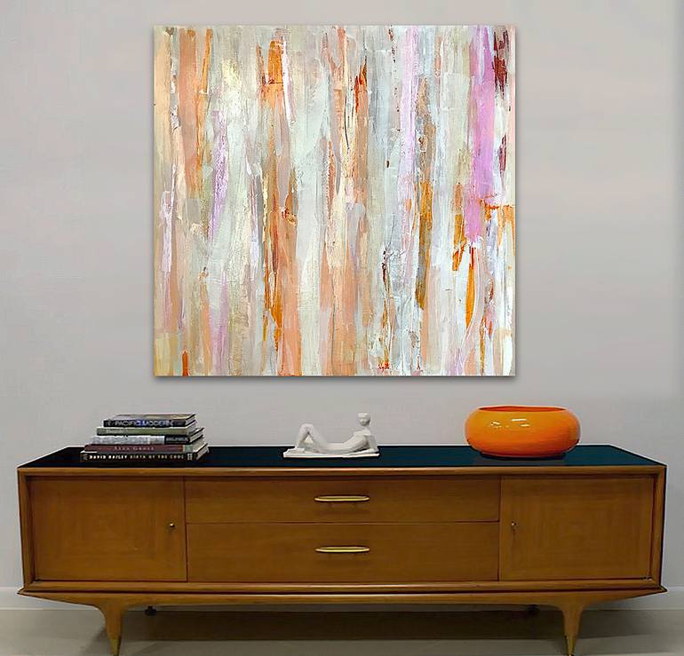 Original Abstract Expressionism Abstract Painting by Linnea Heide