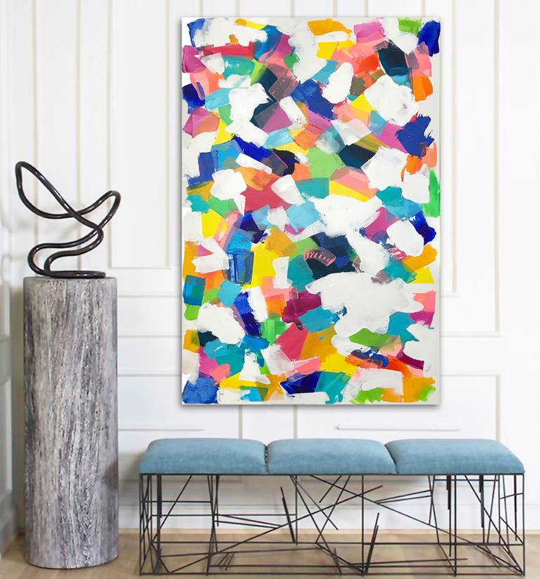 Original Abstract Painting by Linnea Heide