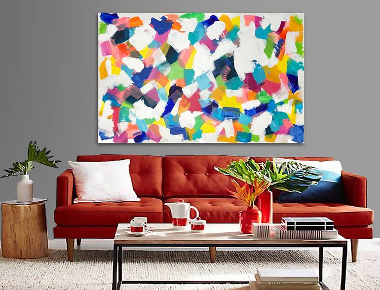 Original Abstract Painting by Linnea Heide