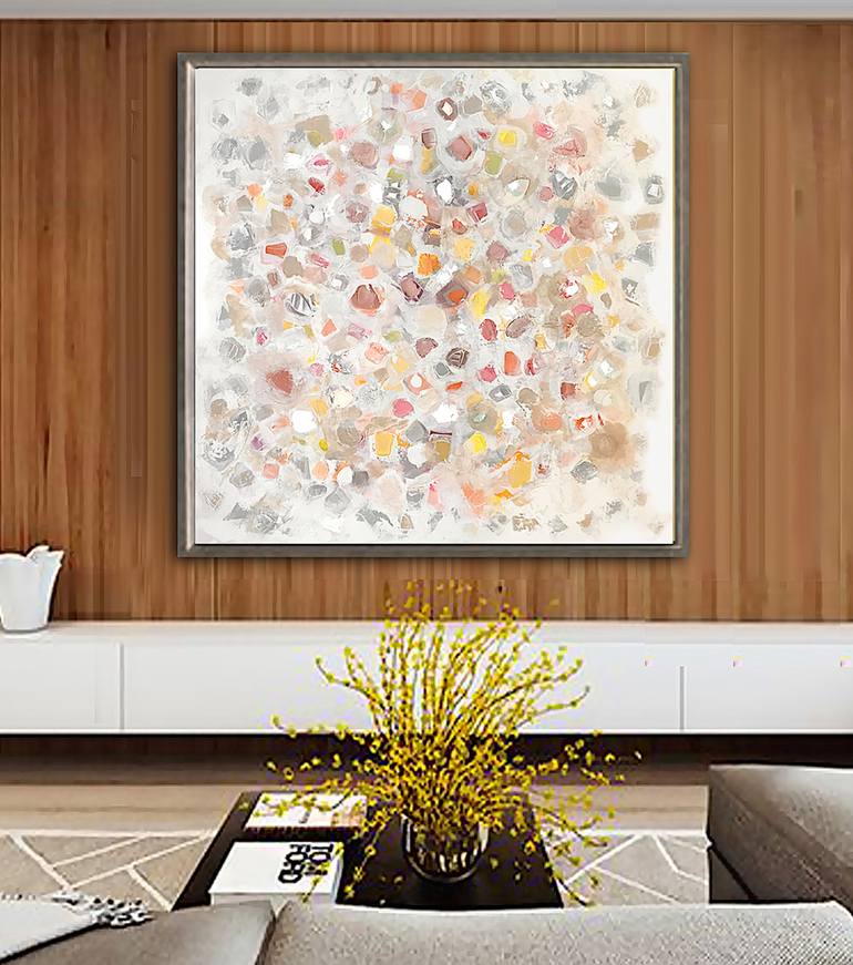 Original Abstract Expressionism Abstract Painting by Linnea Heide