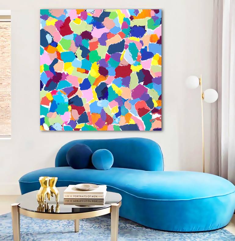 Original Abstract Painting by Linnea Heide