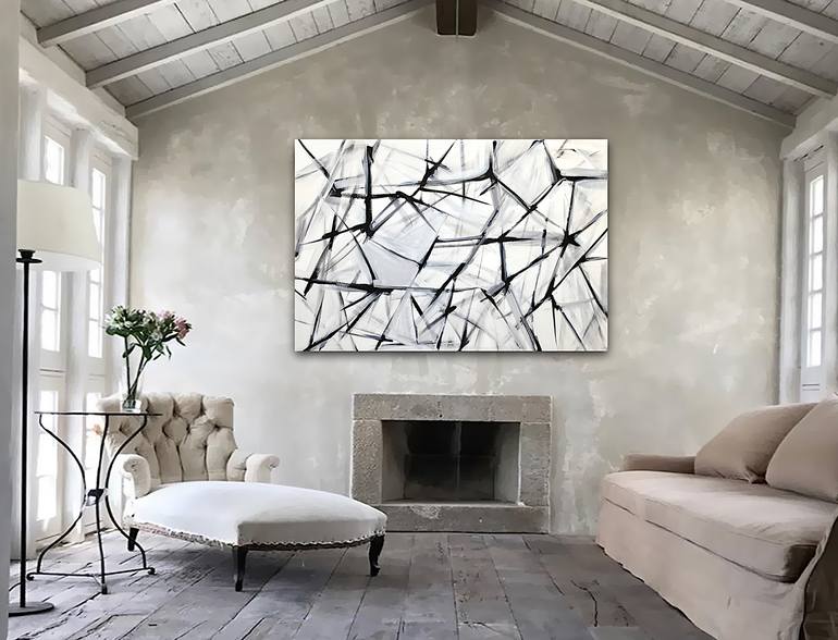 Original Abstract Painting by Linnea Heide