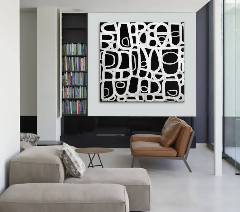 Original Abstract Painting by Linnea Heide