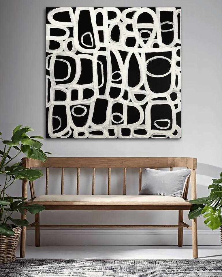 Original Abstract Painting by Linnea Heide