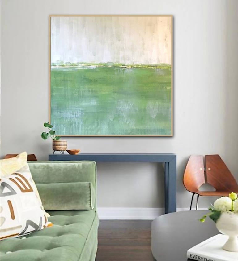 Original Abstract Landscape Painting by Linnea Heide