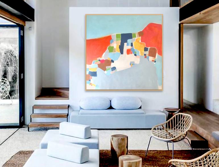 Original Abstract Painting by Linnea Heide