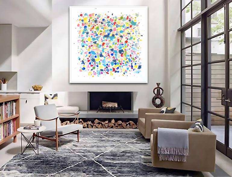 Original Abstract Painting by Linnea Heide