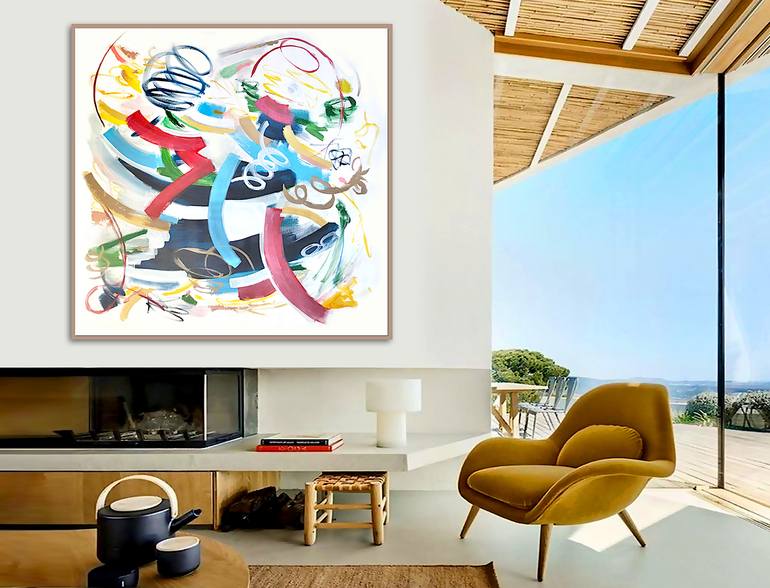 Original Abstract Painting by Linnea Heide