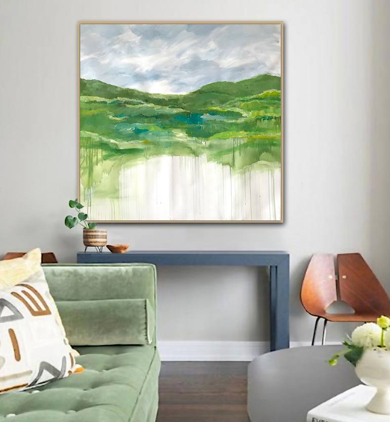 Original Impressionism Landscape Painting by Linnea Heide