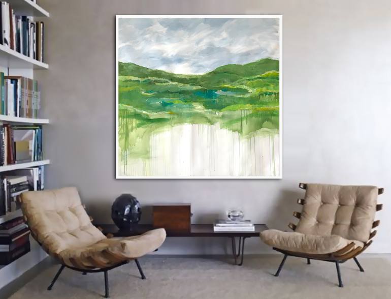 Original Impressionism Landscape Painting by Linnea Heide