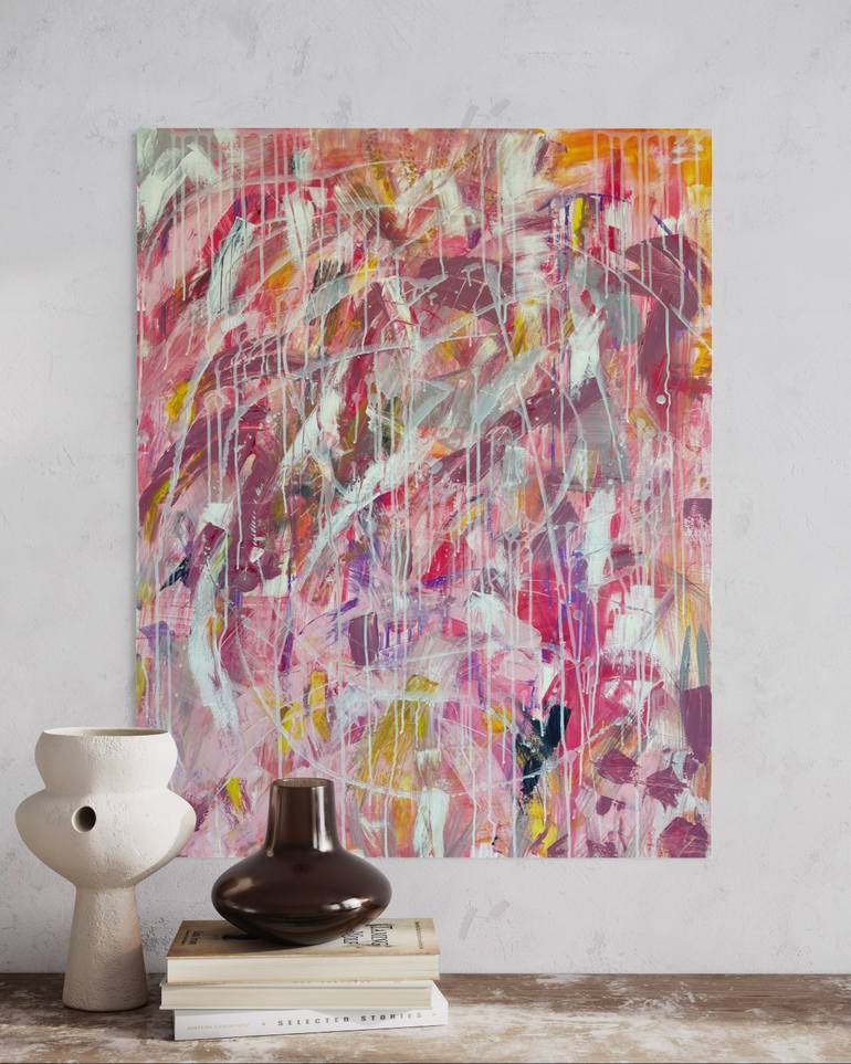 Original Contemporary Abstract Painting by Roza Golodnikov