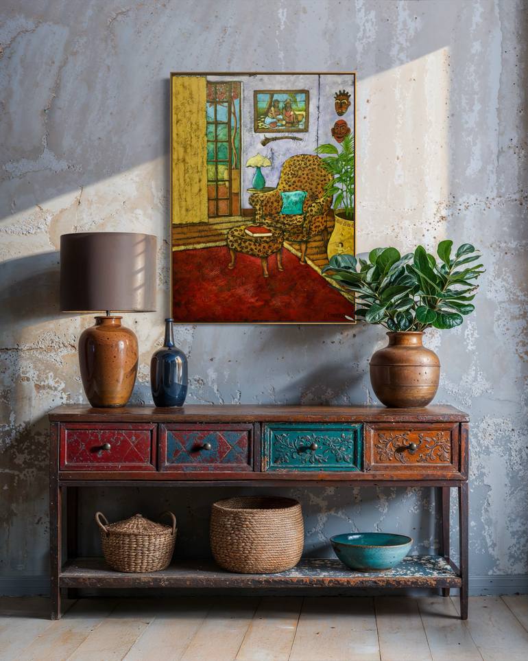 Original Impressionism Home Painting by Penny Forrest