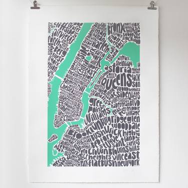 Map of New York City Edition 100/100 SOLD thumb