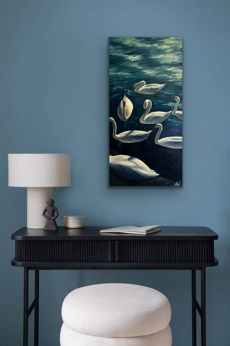 Original Realism Animal Painting by Kateryna Barbadin