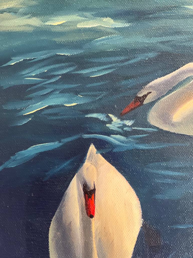 Original Realism Animal Painting by Kateryna Barbadin