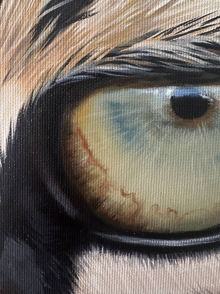 Original Realism Animal Painting by Kateryna Barbadin