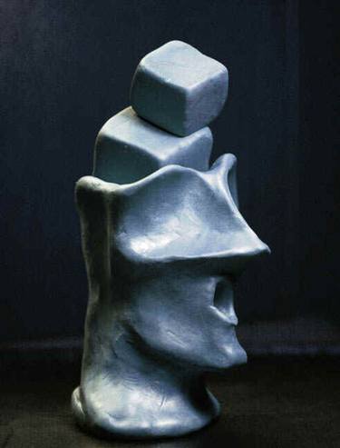 Original Abstract Sculpture by Rein Nomm