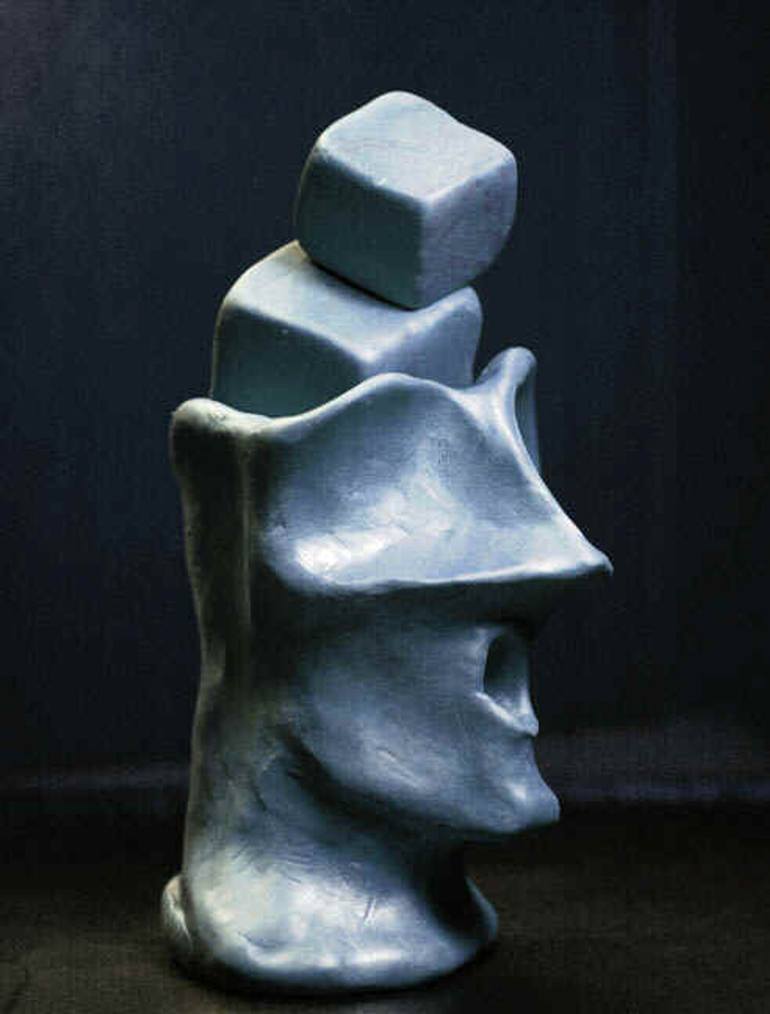 Original Fine Art Abstract Sculpture by Rein Nomm