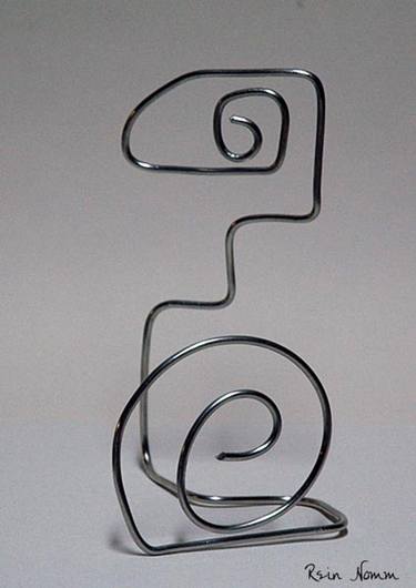 Original Abstract Sculpture by Rein Nomm