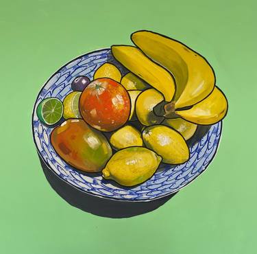 Original Food Painting by Mark Collis