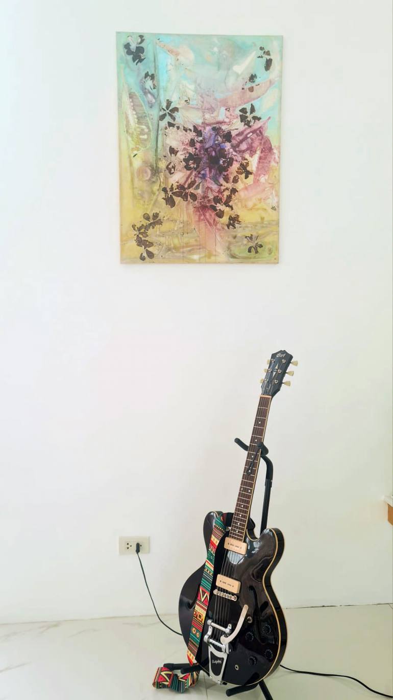 Original Installation Art Abstract Painting by Kirill Gera Arkadyev