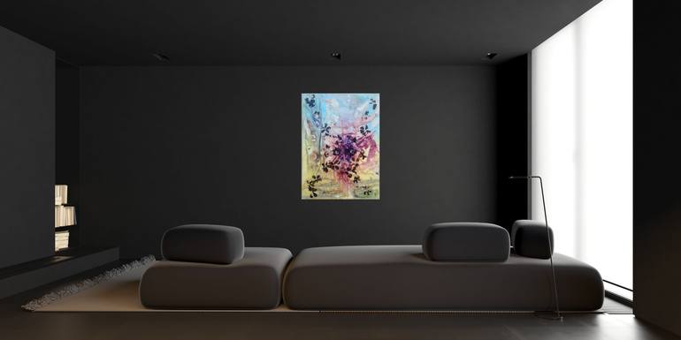 Original Installation Art Abstract Painting by Kirill Gera Arkadyev