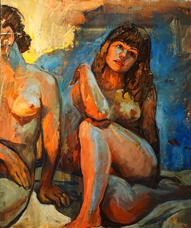 Print of Realism Nude Paintings by Valeria Duca