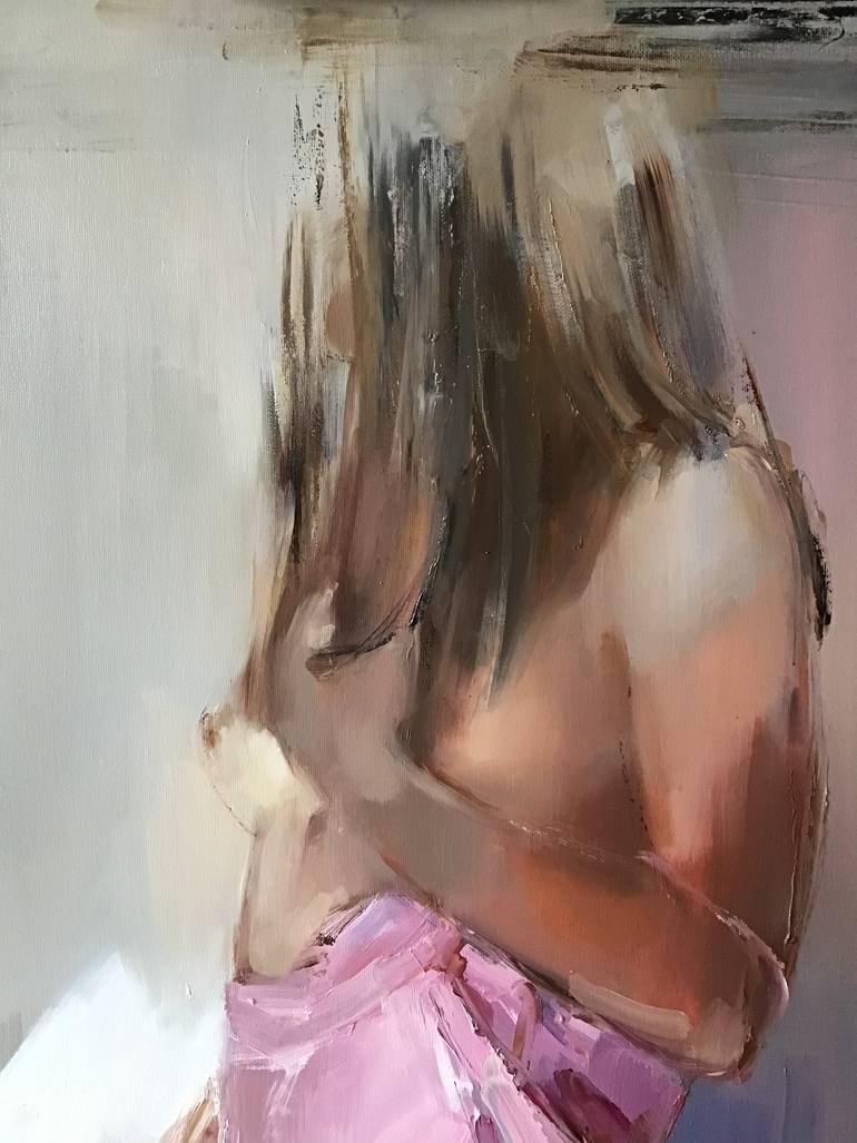 Original Figurative Women Painting by Nelina Trubach-Moshnikova