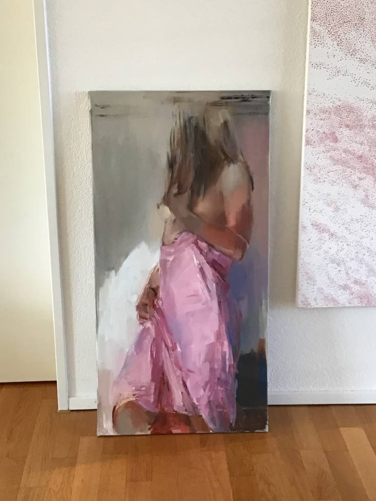 Original Figurative Women Painting by Nelina Trubach-Moshnikova