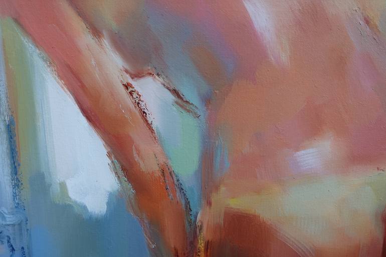 Original Expressionism Nude Painting by Nelina Trubach-Moshnikova