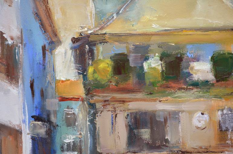 Original Contemporary Cities Painting by Nelina Trubach-Moshnikova