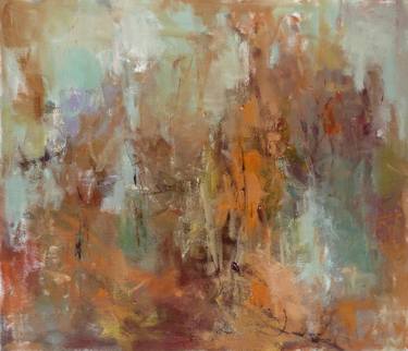 Original Abstract Expressionism Abstract Paintings by Nelina Trubach-Moshnikova