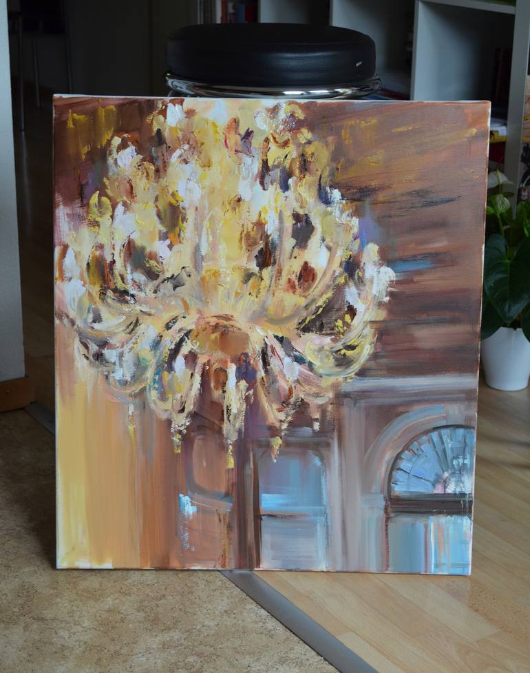 Original Interiors Painting by Nelina Trubach-Moshnikova