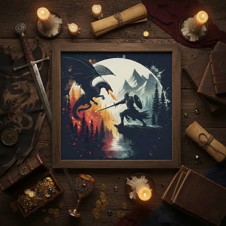 Original Symbolism Fantasy Digital by Suthipong Maneeratanaporn