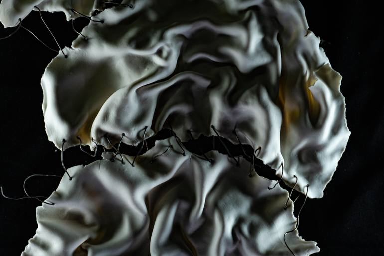 Original Art Deco Abstract Sculpture by Polina Zolotukhina