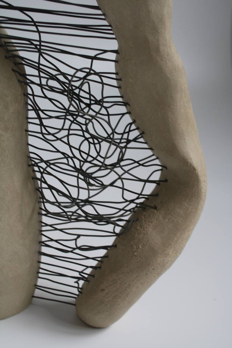 Original Art Deco Abstract Sculpture by Polina Zolotukhina