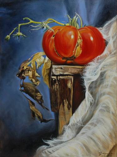 Original Realism Food & Drink Painting by Guy-Anne Massicotte