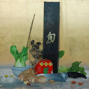 Original Still Life Paintings by Guy-Anne Massicotte