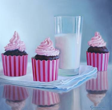 Original Food Paintings by Guy-Anne Massicotte