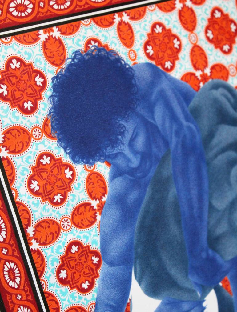 Original Figurative Men Drawing by Marie Casays