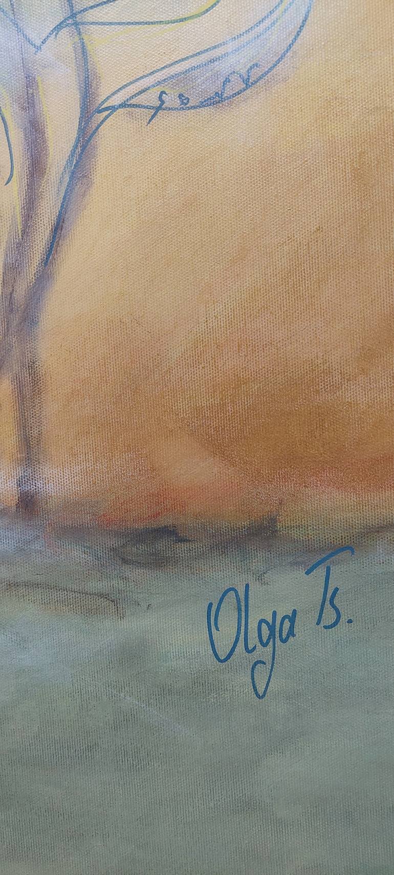 Original Contemporary Women Painting by Olga Tsyhypko