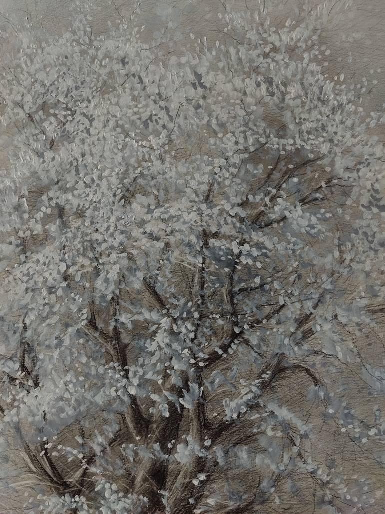 Original Realism Nature Drawing by Omer Ertugrul